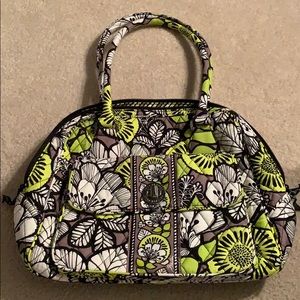 Vera Bradley bowler - citron print